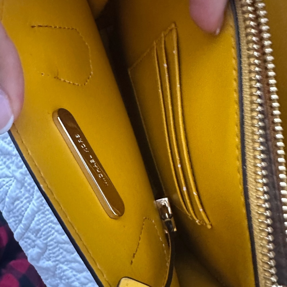Michael Kors Mustard Mini Bag - Picture 3 of 8